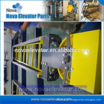 Elevator Counterweight Frame with Diversion Sheave